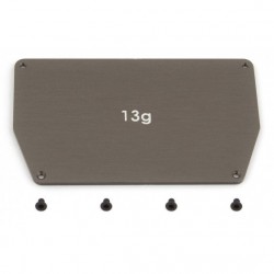 Associated B6 FT Aluminum Chassis Weight, 13g  AE91746