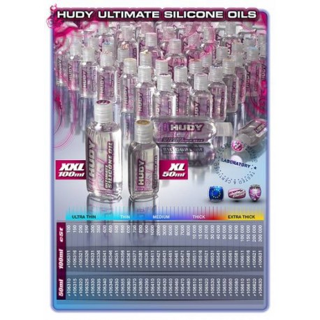 HUDY ULTIMATE SILICONE OIL 50 000 cst - 50Ml 106550
