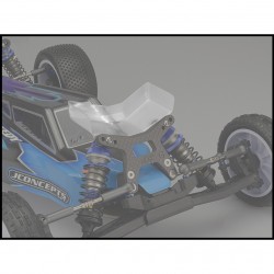 Jconcepts Front Flügel B6/B6DB6.1/B6.2 front wing, Fits gullwing front arm - narrow, 2pc