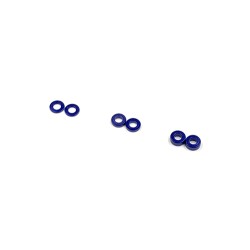 2x4 Alu Shims Set Blue (0,5/1,0/1,5mm)  SHM-003