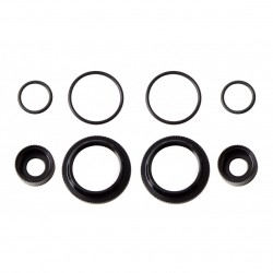 Team Associated 12mm Shock Collar and Seal Retainer Set, Black  AE91909