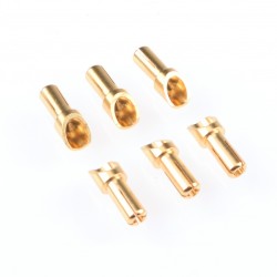 RUDDOG 3.5mm Gold Plug Male (6pcs)  RP-0431