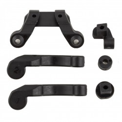 Team Associated RC10B6.4 Front Wing Mount, Fan Mounts, and Battery Brace Shim Set  AE91978