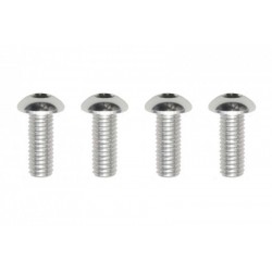 Yokomo Aluminium Linsenkopf Schraube Innensechskant M3 x 8,0mm  ZC-BH38AA