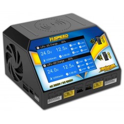 Herakles NEO AC/DC Dual-Ladegerät 300W H-SPEED LiPo, LiHV, LiFe, LiIon 1-6s, NiMH/NiCd 1-16s  HSP0016