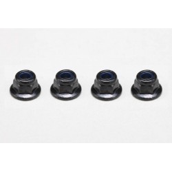 Yokomo M3 Flange Lock Nut (4pcs)    ZC-N3FLS