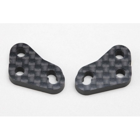 Yokomo SO2.0 Graphite S2 Steering Block Plate DOT1 (2pcs)  Z2-415S21